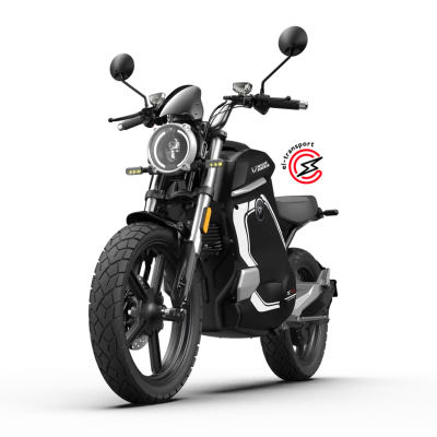 Электромотоцикл WHITE SIBERIA SUPER SOCO TC WANDERER PRO (Черный)