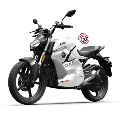 Электромотоцикл WHITE SIBERIA SUPER SOCO STREET HUNTER PRO (Белый)