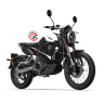 Электромотоцикл WHITE SIBERIA SUPER SOCO TC MAX (Белый) 