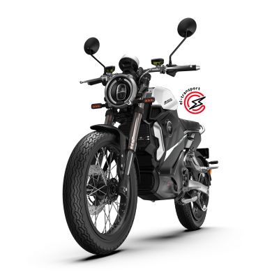 Электромотоцикл WHITE SIBERIA SUPER SOCO TC MAX (Белый)