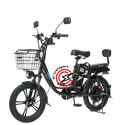 Электровелосипед Minako V8 PRO 12 ah (Black)