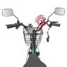 Электровелосипед Minako V8 PRO 12 ah (Black)