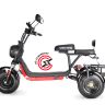 Электроскутер WHITE SIBERIA  TRIKE  MINI BLACK 