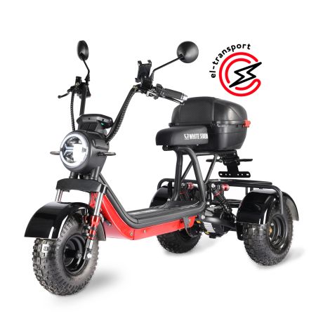 Электроскутер WHITE SIBERIA  TRIKE  MINI BLACK 