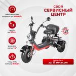 Электроскутер WHITE SIBERIA  TRIKE  MINI BLACK