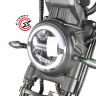 Электроскутер WHITE SIBERIA PRO TRIKE IKRA 