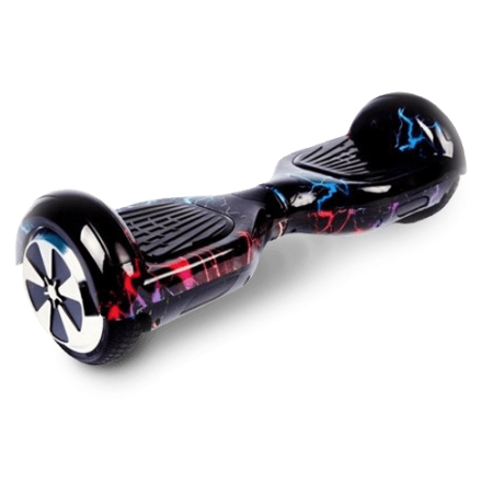 Гироскутер Smart Balance Premium 6.5 с приложением - цветная молния