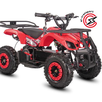 Детский электроквадроцикл WHITE SIBERIA SNEG MINI RED 