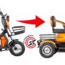 Электротрицикл Rutrike Gelbert Vega