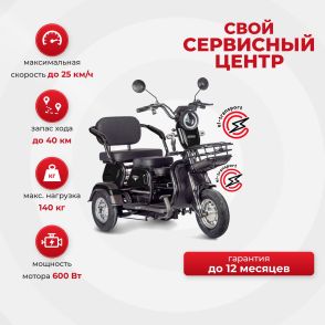 Электротрицикл Rutrike Gelbert Vega
