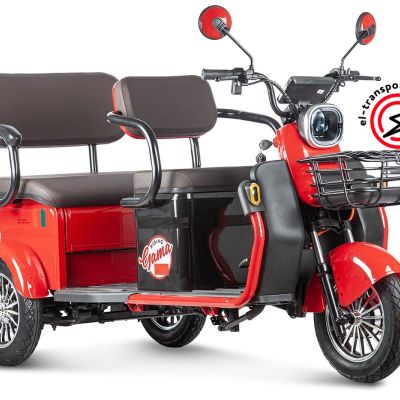 Электротрицикл Rutrike Gelbert Kappa