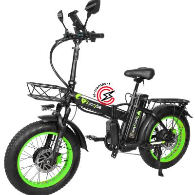 Электровелосипед SYCCYBA H1 DUAL GREEN