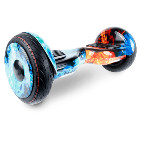 Гироскутер Smart Balance Premium 10.5 с приложением - красно-синий огонь