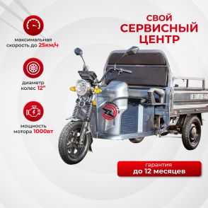 Грузовой электротрицикл Rutrike Мастер 1500 60V1000W