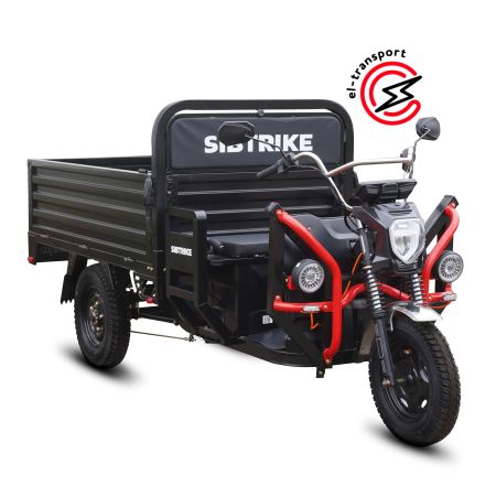 Электротрицикл WHITE SIBERIA SIBTRIKE PRO CARGO  Электротрицикл WHITE SIBERIA SIBTRIKE PRO CARGO