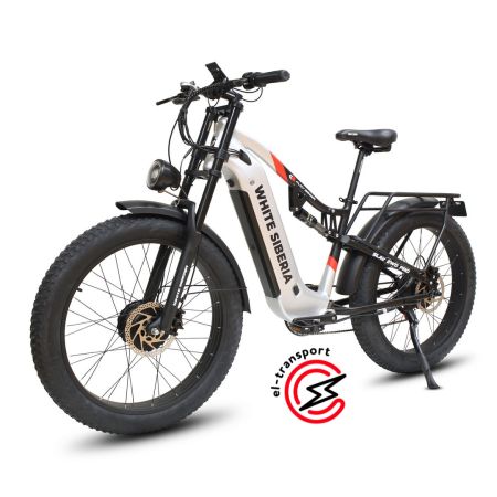 Электровелосипед WHITE SIBERIA SLAV 2WD PRO Электровелосипед WHITE SIBERIA SLAV 2WD PRO
