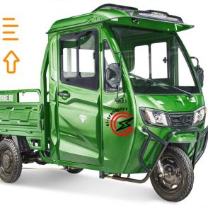 Грузовой электротрицикл Rutrike КАРГО Кабина обогрев 1500
