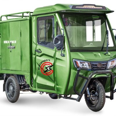 Грузовой электротрицикл Rutrike КАРГО Кабина Дуал