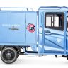 Грузовой электротрицикл Rutrike КАРГО Кабина Дуал