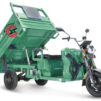 Грузовой электрический трицикл Rutrike D5 1700 гидравлика